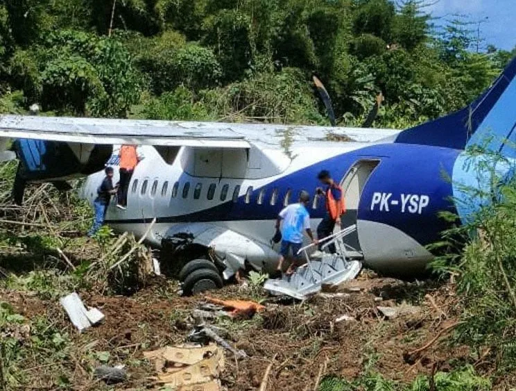 Trigana Air ATR 42-500 Suffers Runway Excursion in Indonesia