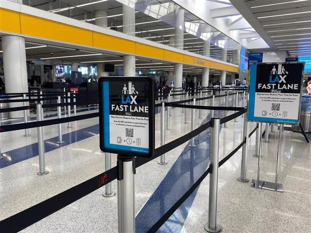 Life in the fast lane: book ahead for airport security screening