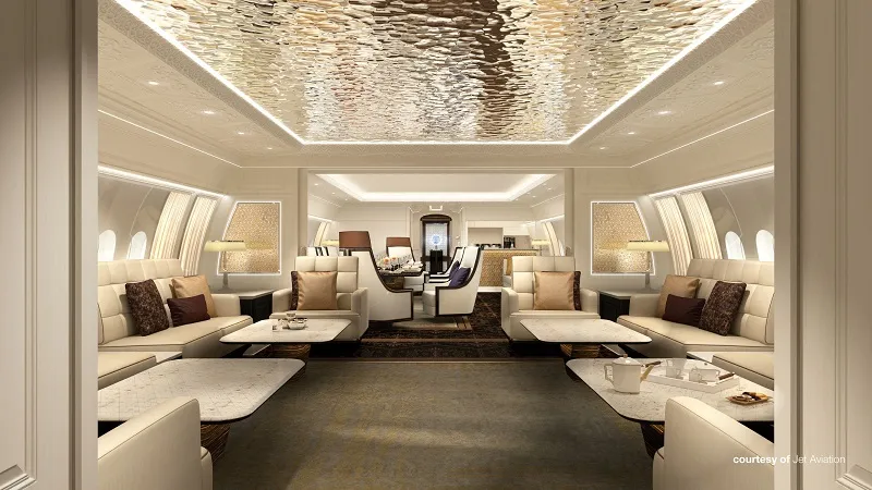 Ulitimate Boeing luxury jet can fly half-way across the globe