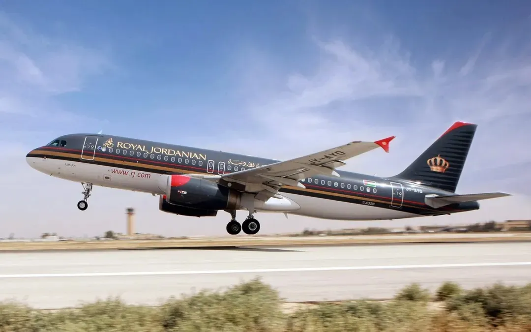 Royal Jordanian Challenges Avoiding Israeli Airspace