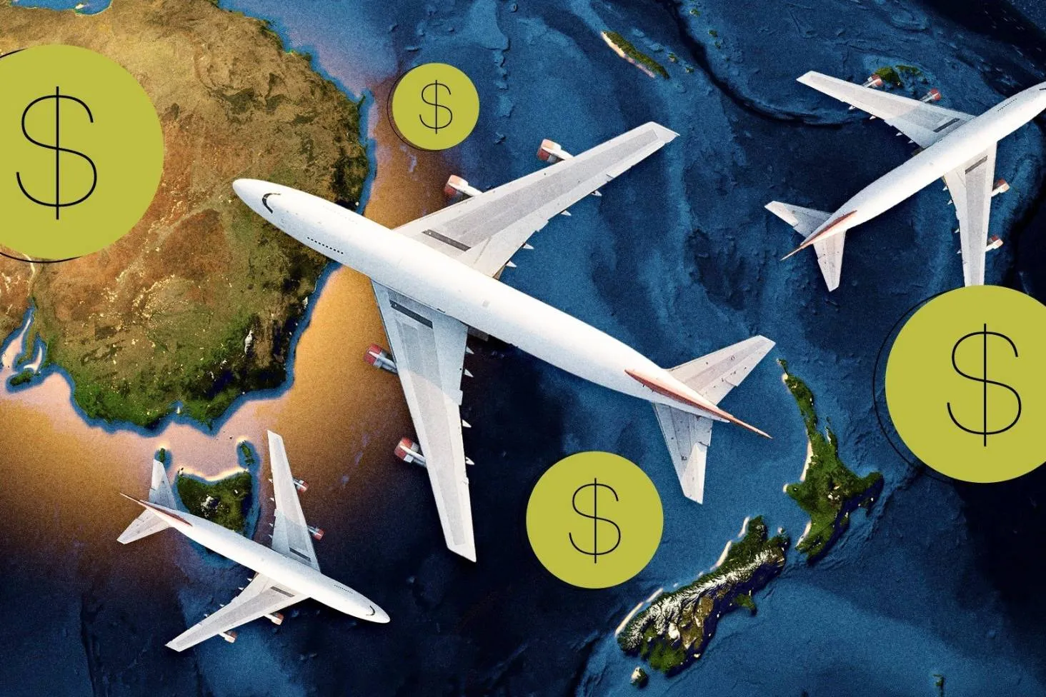 Australia - Asia - Europe Decrease in Airfares?